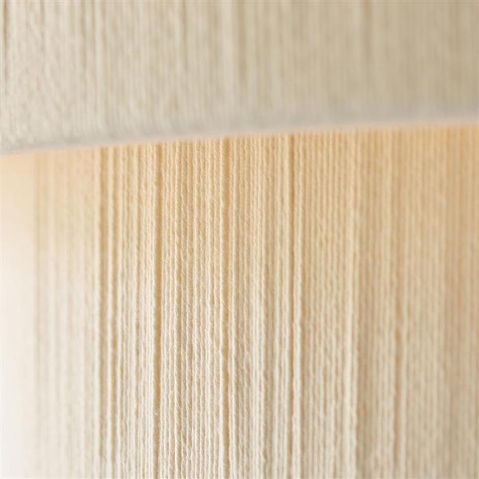 Noah 5-Light Cream and Brushed Brass Pendant 120013