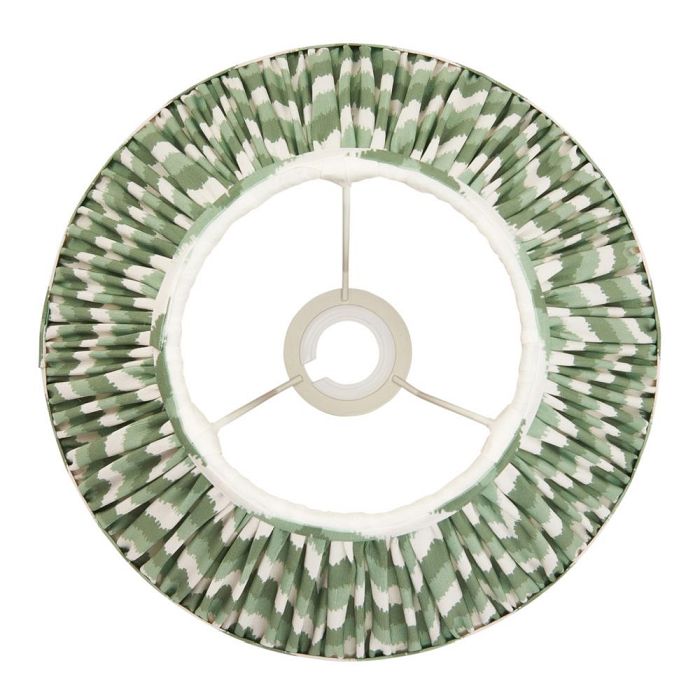 ZigZag 300mm Tapered Cotswold Green Lampshade 113067
