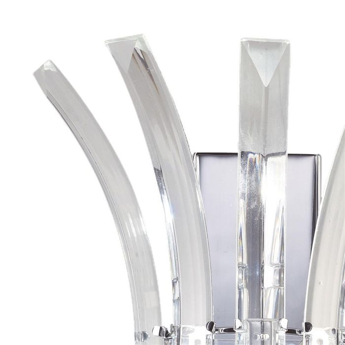 Sinclair Chrome Crystal Wall Light IL50440