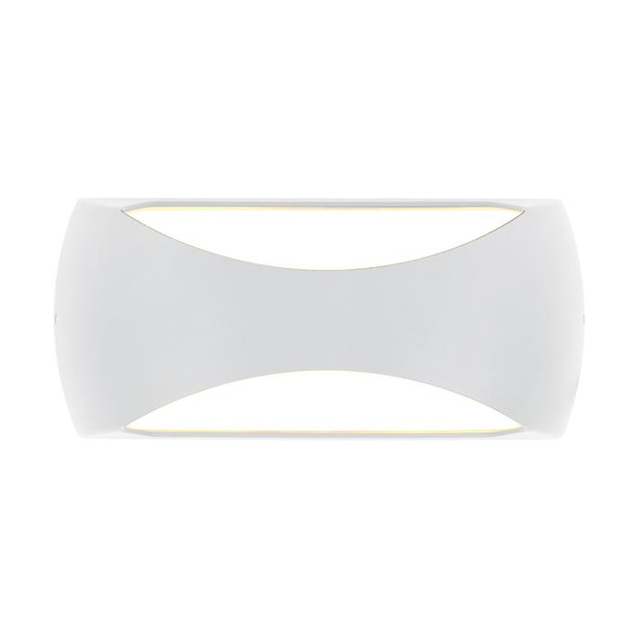Butan LED IP65 12 Watt White Up And Down Outdoor Wall Light M8902