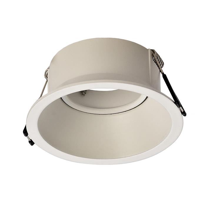 Comfort Round Matt White Adjustable Downlight MC0160