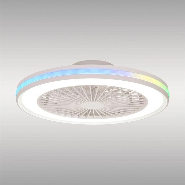Gamer Big LED White CCT And RGB Reversible Ceiling Fan M7861