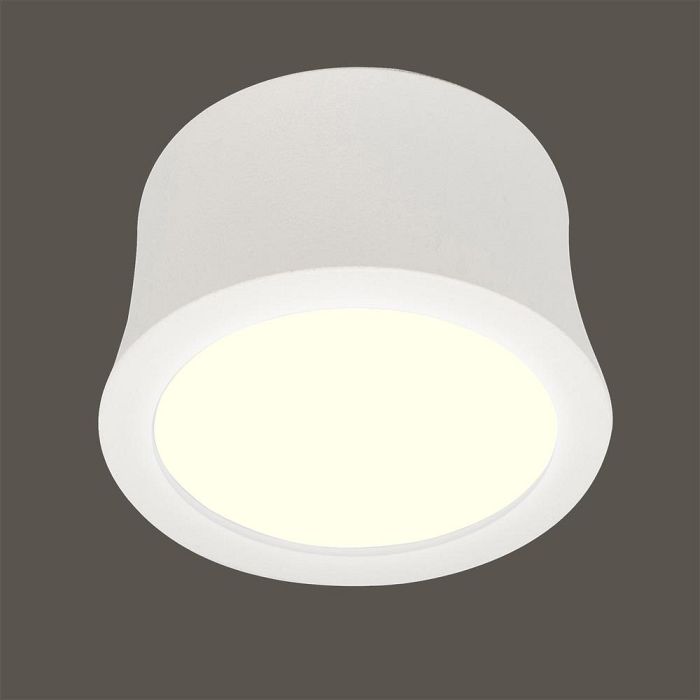 Gower 3000K LED White Finish Surface Spotlight M6830