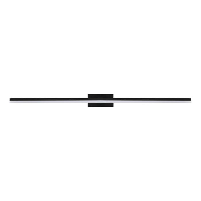 Morne IP44 Medium Black LED Wall Mirror Light M7483