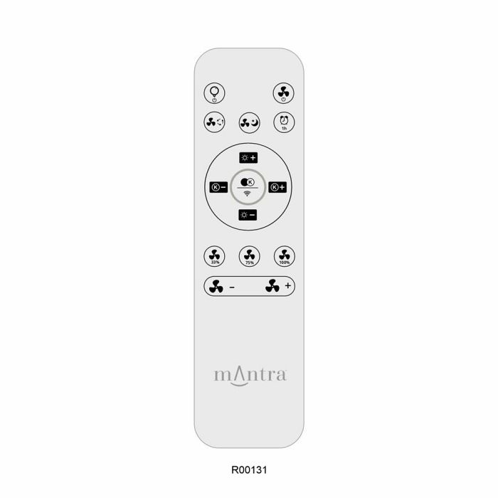 Polinesia Nautica Mini LED Textured Rope CCT Reversible Ceiling Fan M8228