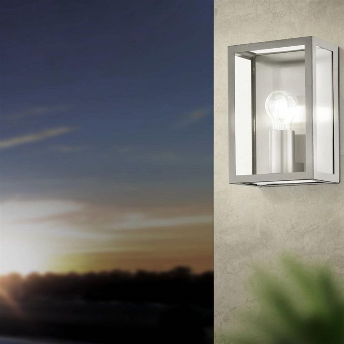 Alamonte Outdoor Stainless Steel Wall Light 94827