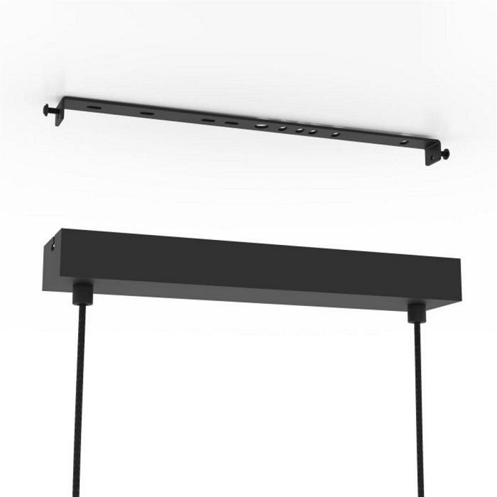 Anchorena-Z LED Wood And Black Pendant Light 900388