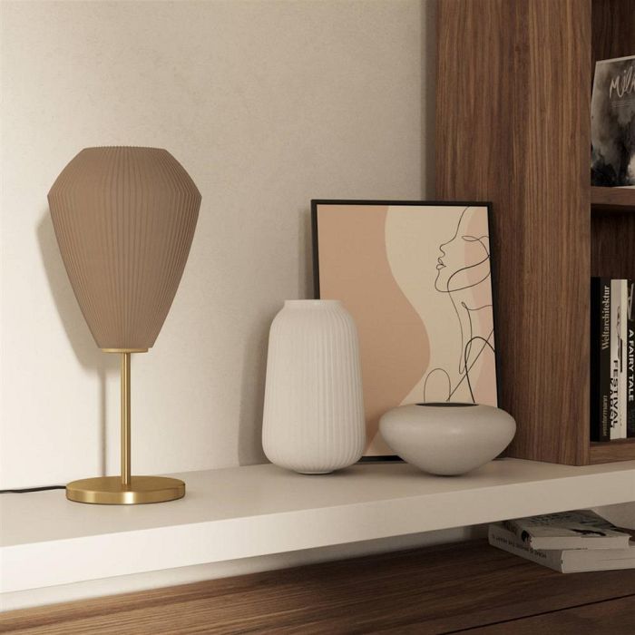 Caprarola Brushed Brass Table Lamp 900814