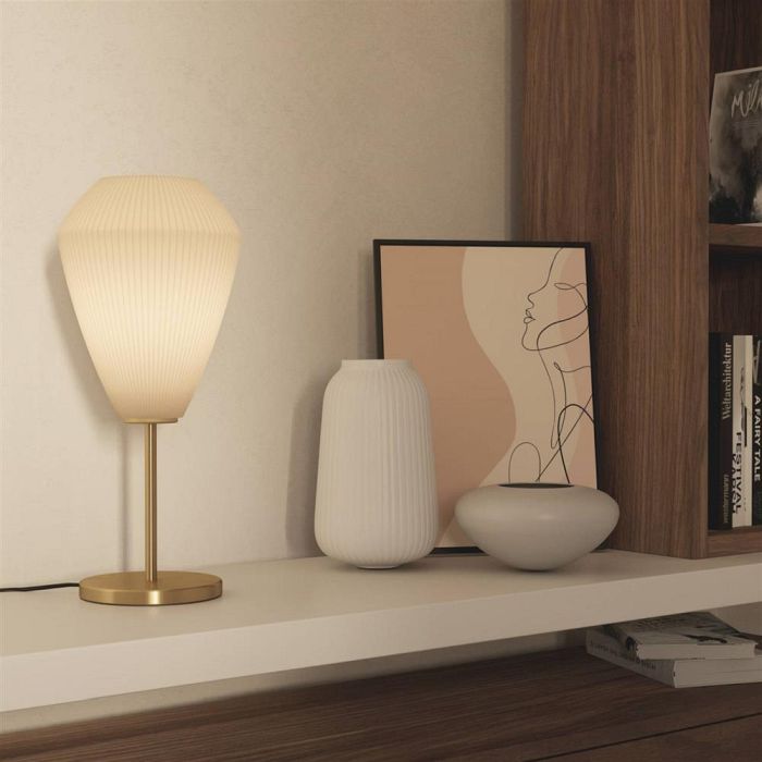 Caprarola Brushed Brass Table Lamp 900814