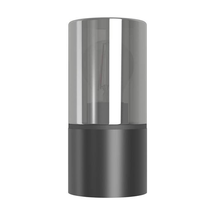 Cropani LED IP54 Matt Black Single Outdoor Wall Light 902441