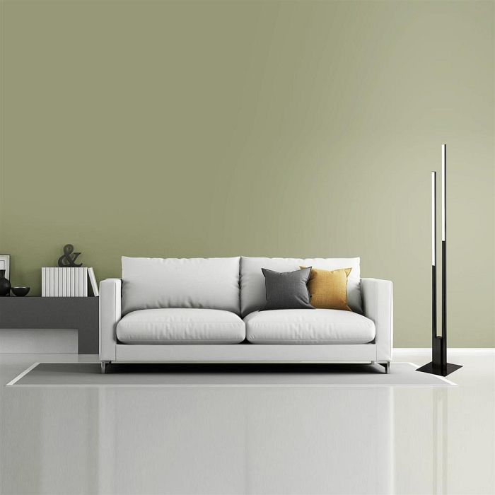 Fraioli-Z Black RGB LED Smart Floor Lamp 900082