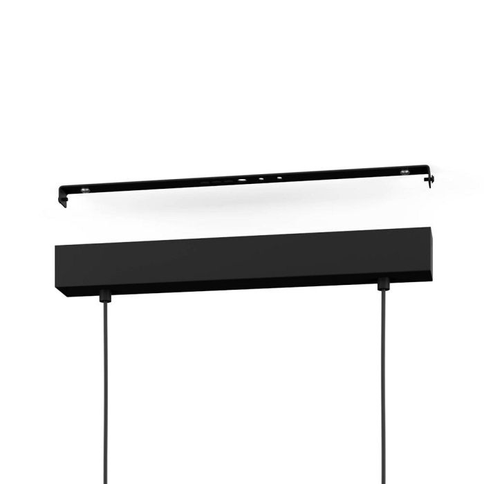 Kokomo-Z LED RGB Black And Wood Ceiling Pendant 900702