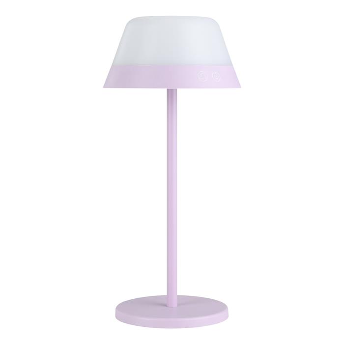 Meggiano IP54 LED Purple Rechargeable Lamp 900979