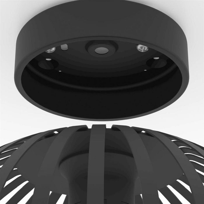 Mogano 3 Black Semi-Flush Ceiling Light 900792