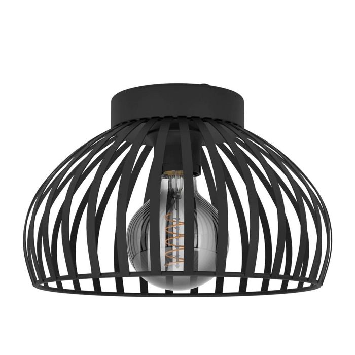 Mogano 3 Black Semi-Flush Ceiling Light 900792