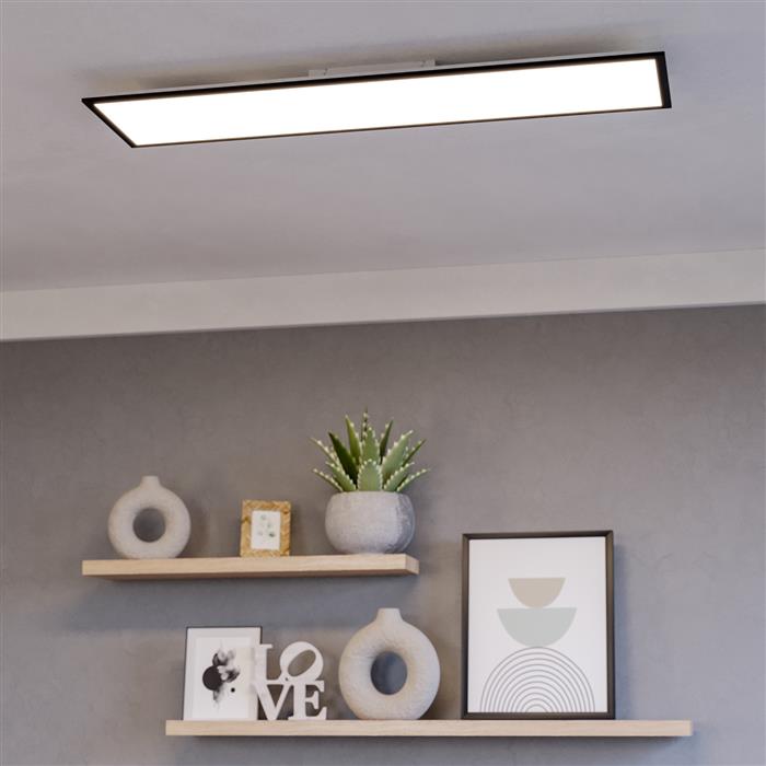Moradillo-Z LED Extra Large Black Flush RGB And Tunable White Fitting 901509