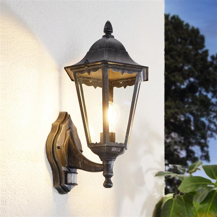 Navedo Outdoor PIR Wall Light 93458