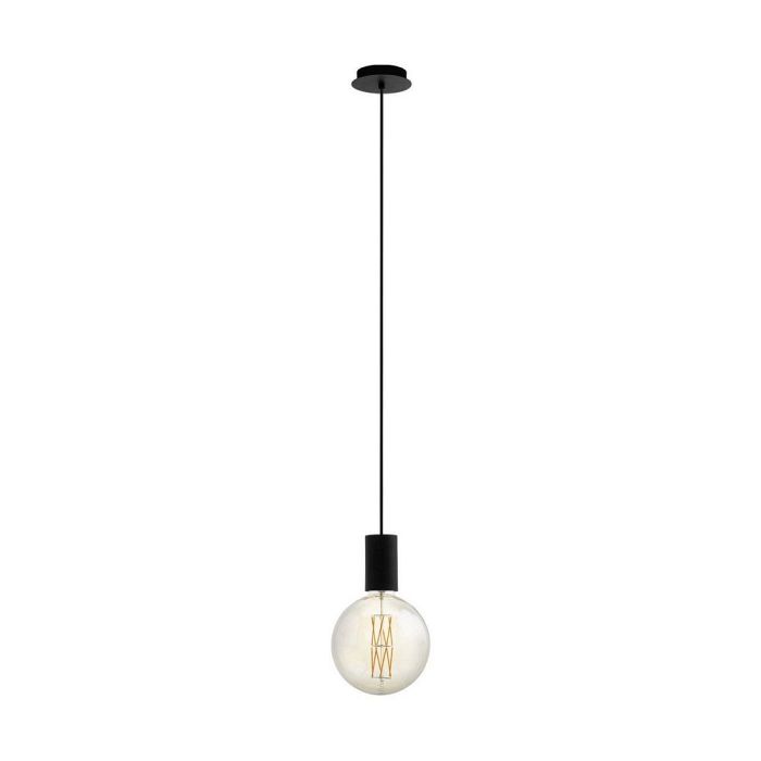 Pozueta Black Steel Single Ceiling Pendant 98661