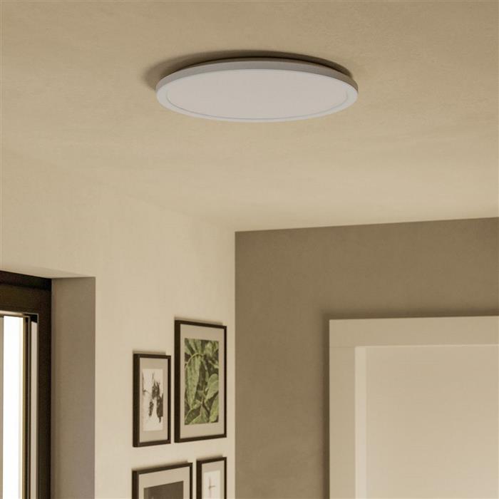 Rovito-R Small LED IP44 White Flush Tunable Bathroom Fitting 901458