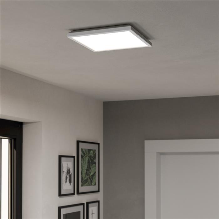 Rovito-Z LED IP44 Small White Flush Tunable White Fitting 901474