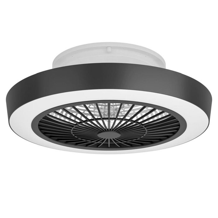 Sazan LED Black And White Dimmable Ceiling Fan Light 35096
