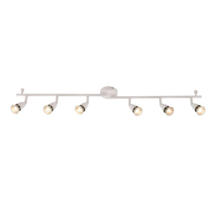 Amalfi 6 Head Gloss White Spot Bar 61002