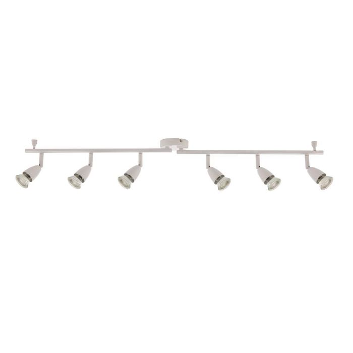 Amalfi 6 Head Gloss White Spot Bar 61002