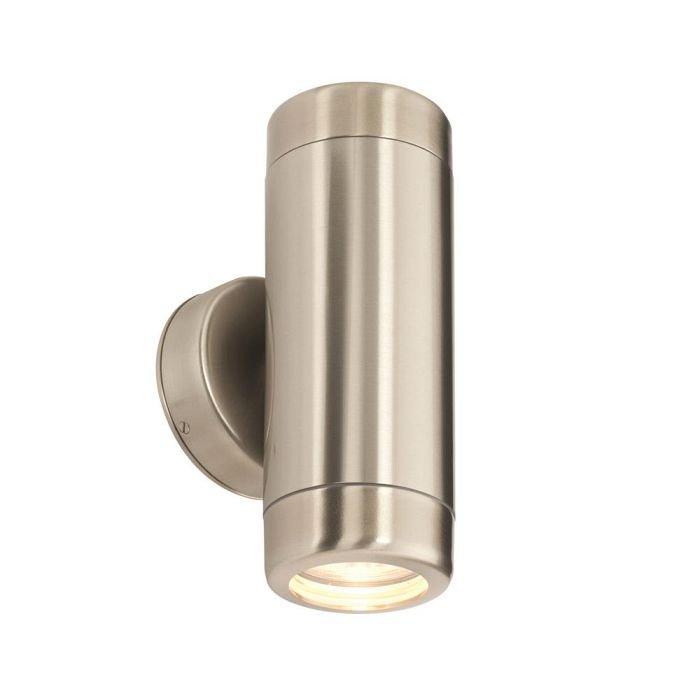 Atlantis Stainless Steel Twin IP65 Coastal Wall Light 14015