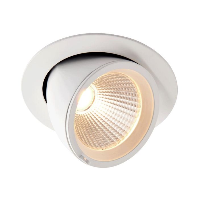 Axial Matt White 30 Watt LED CCT Recessed Adjustable Downlight 108290