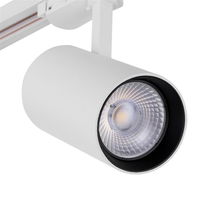 Colt 34 Watt LED Matt White 3000K Track Spotlight 101634