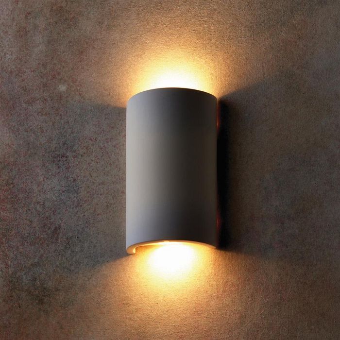 Crescent White LED Interior Wall Light 61636
