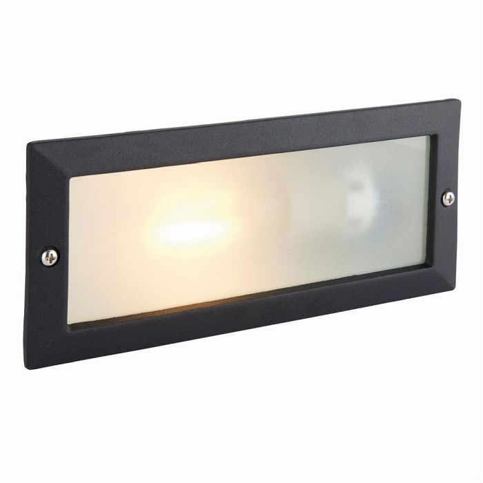 Eco IP44 Outdoor Black Brick Light OL60AB