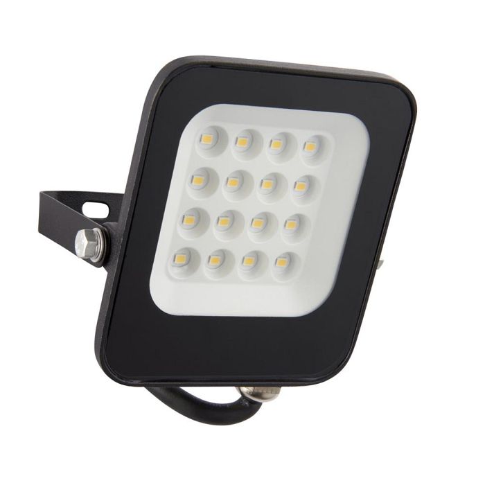 Guard LED 10 Watt IP65 Matt Black Adjustable Floodlight 107632