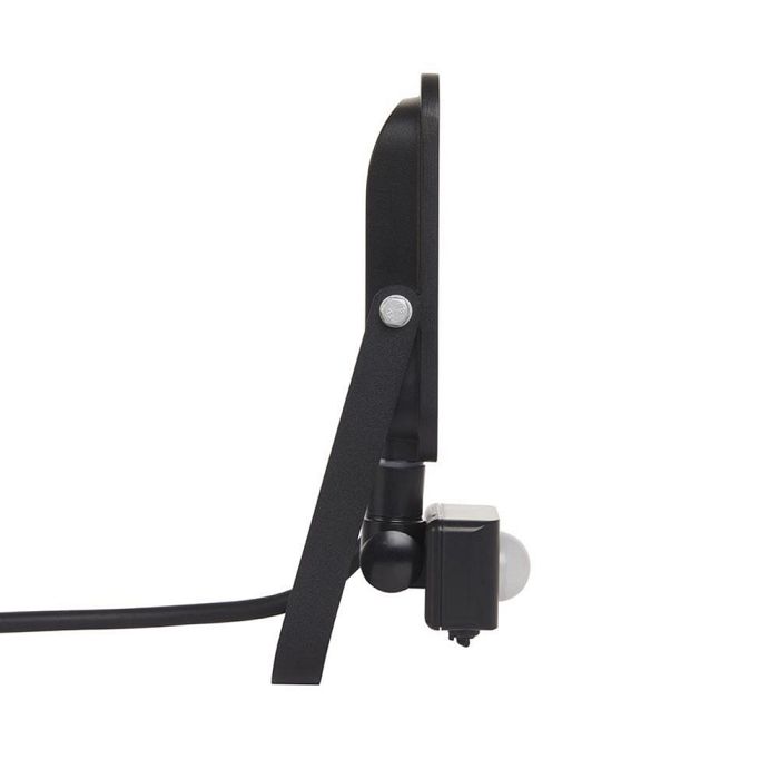 Guard LED Matt Black IP65 20 Watt PIR Wide Angle Beam Floodlight 108673