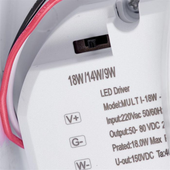 HeroPRO CCT Microwave IP65 Emergency Gloss White LED Bulkhead 95542