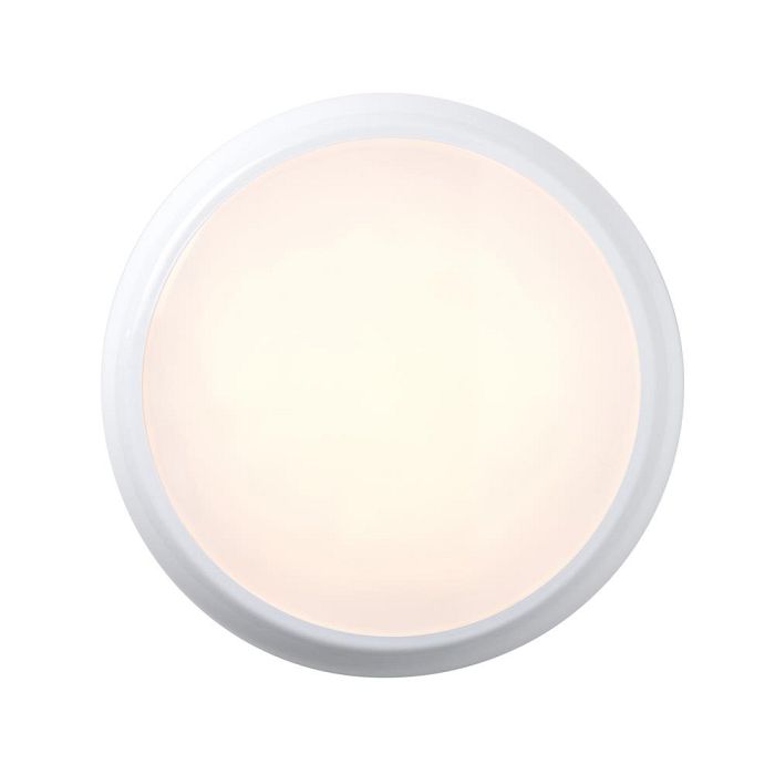 HeroPRO CCT IP65 Gloss White LED Bulkhead 95539