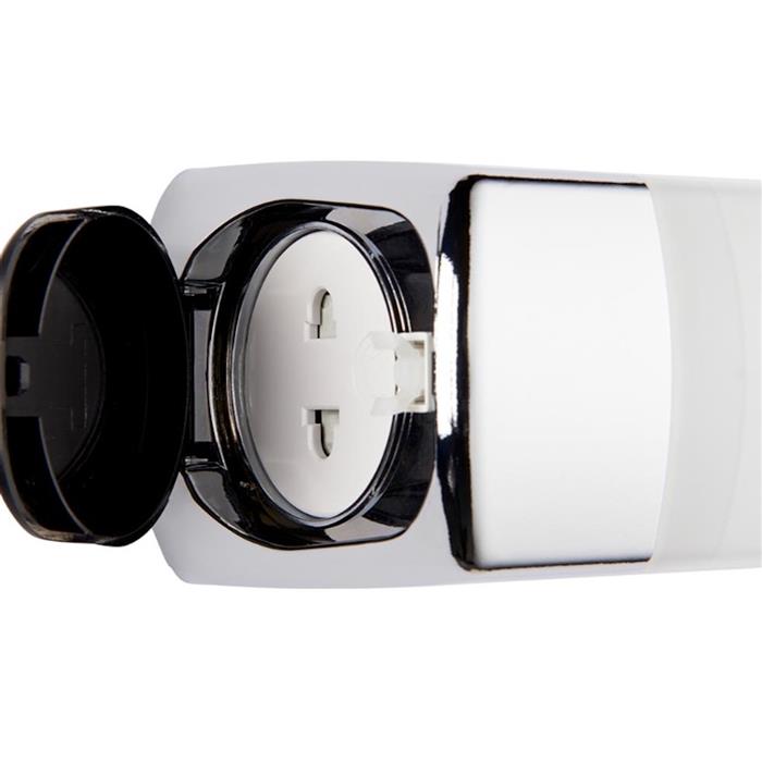 Jude CCT LED Chrome IP44 Bathroom Shaver Light 113573