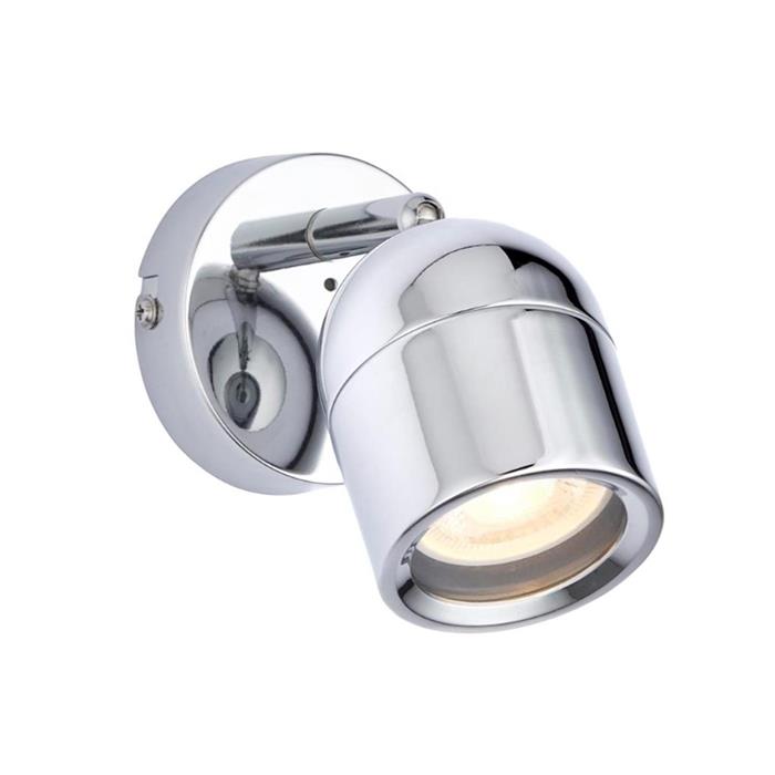 Knight Chrome IP44 Bathroom Single Spotlight 81569