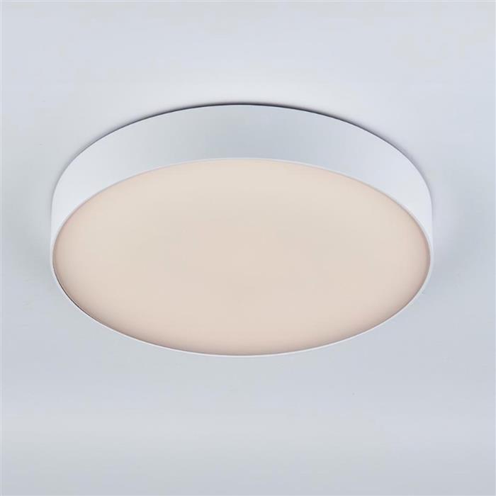 Ollo Matt White LED CCT Multi Wattage IP65 Outdoor Flush Light 120961