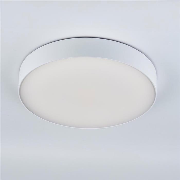Ollo Matt White LED CCT Multi Wattage IP65 Outdoor Flush Light 120961