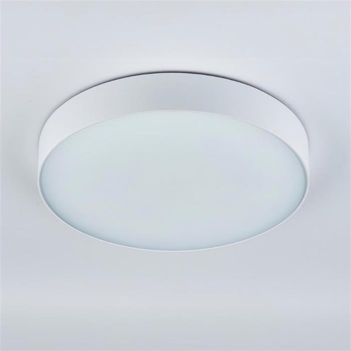 Ollo Matt White LED CCT Multi Wattage IP65 Outdoor Flush Light 120961