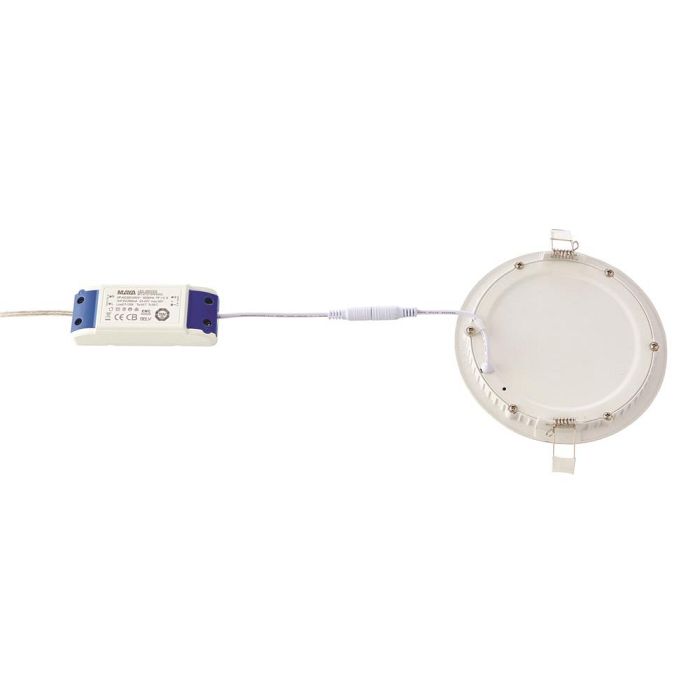 Siriodisc Matt White 4000K IP44 12 Watt LED Recessed Downlight 73719