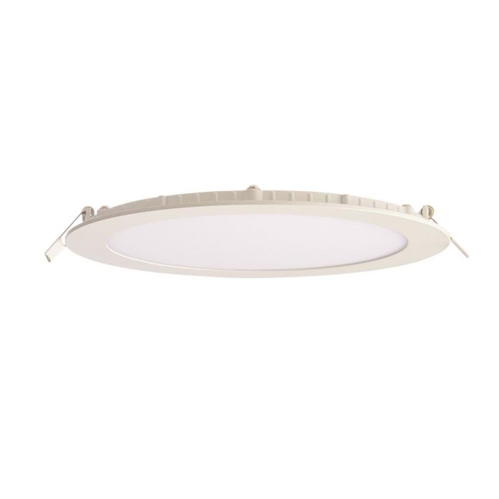 Siriodisc Matt White Recessed 4000K 18 Watt IP44 LED Downlight 73720