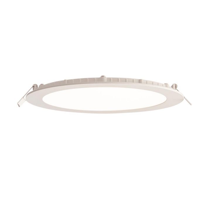 Siriodisc Matt White Recessed 4000K 18 Watt IP44 LED Downlight 73720