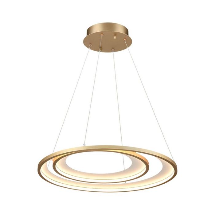 Halo Matt Gold LED Small Pendant PCH462