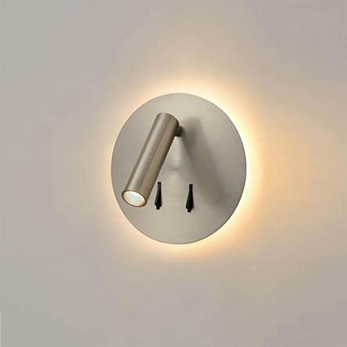 LED Satin Nickel Wall Reading Spot Light WB106