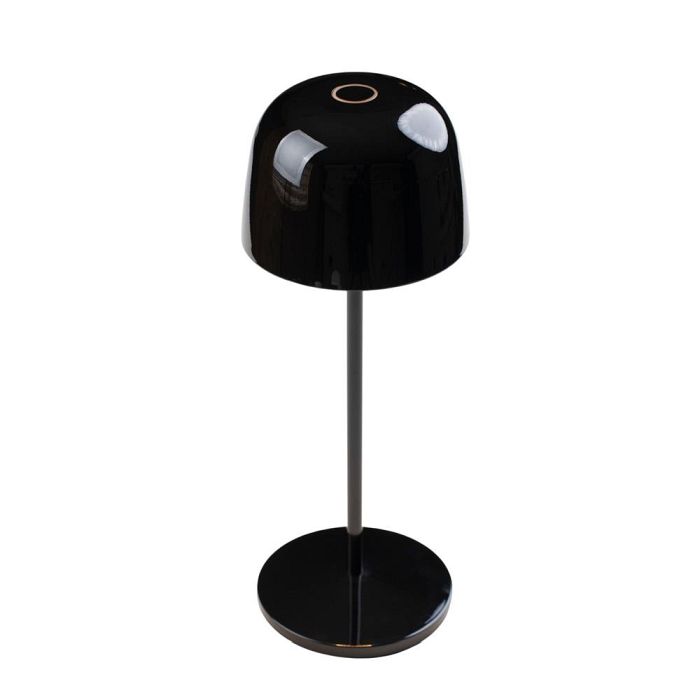 Trailblazer IP65 Black LED Portable Battery Touch Table Lamp TL231