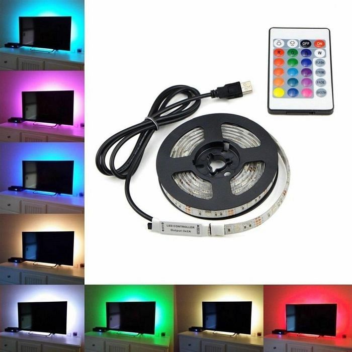 RGB LED TV Strip Light 2 Meter length ILSTRGBA165B