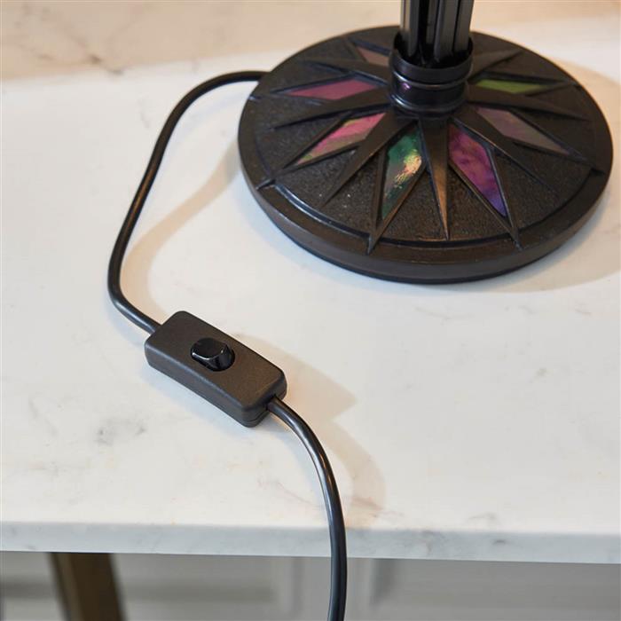 Dark Star Tiffany Table Lamp 64045