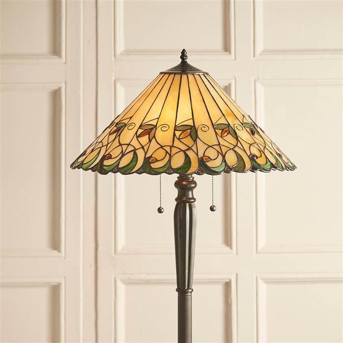 Jamelia Tiffany Floor Lamp 64192